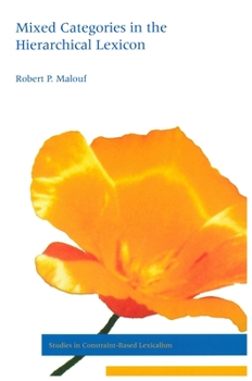 Paperback Mixed Categories in the Hierarchical Lexicon Book