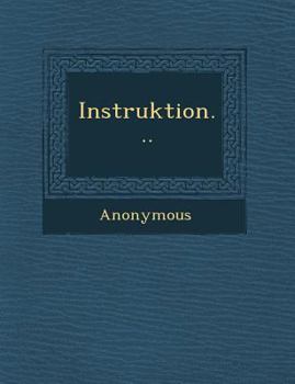 Paperback Instruktion... [Russian] Book