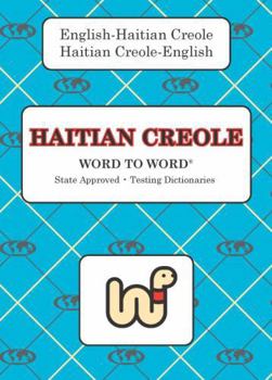 Paperback Haitian-Creole edition Word To Word Bilingual Dictionary Book