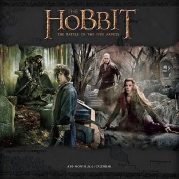 Calendar Cal-2021 the Hobbit Wall Book