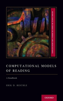 Hardcover Computational Models of Reading: A Handbook Book