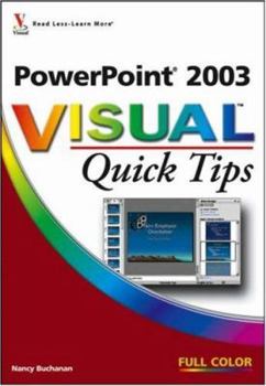 Paperback PowerPoint 2003 Visual Quick Tips Book