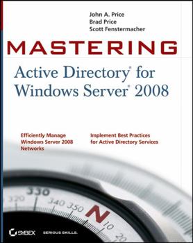 Paperback Mastering Active Directory for Windows Server 2008 Book