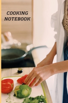 Paperback journal: journal notebook of cooking recipes (journal book) mode 1: Lined journal,120 pages,6x9, Soft cover, Matte finish Book