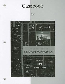 Paperback Foundations of Financial Management Casebook Book