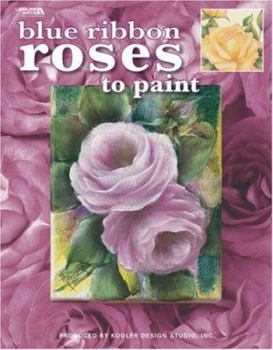 Paperback Blue Ribbon Roses to Paint Book