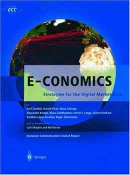 Hardcover E-Conomics: Strategies for the Digital Marketplace Book