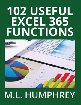 Hardcover 102 Useful Excel 365 Functions Book