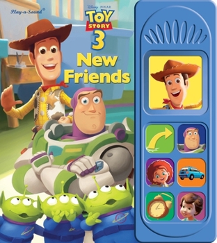 Board book Disney Pixar Toy Story 3: New Friends Sound Book [With Battery] Book
