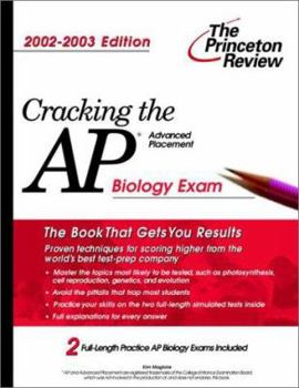Paperback Cracking the AP Biology, 2002-2003 Edition Book