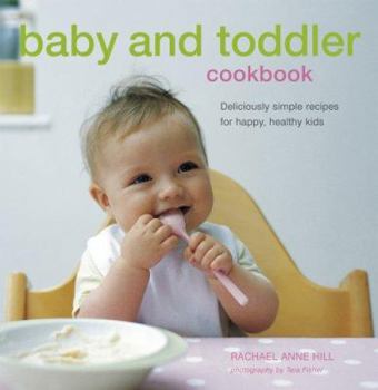 Hardcover Baby and Toddler Cookbook Book