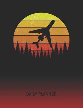 Daily Planner: Travel | 2020 - 2021 Daily Planner For 1 Year Of Planning | Retro Vintage Sunset Cover | January 20 - December 20 | Organizer Writing ... | Plan Days, Set Goals & Get Stuff Done