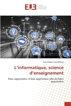 Paperback L'informatique, science d'enseignement [French] Book