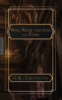 Paperback Wine. Water and Song and Poems Book