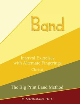Paperback Interval Exercises with Alternate Fingerings: Clarinet Book