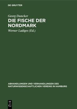 Hardcover Die Fische Der Nordmark [German] Book