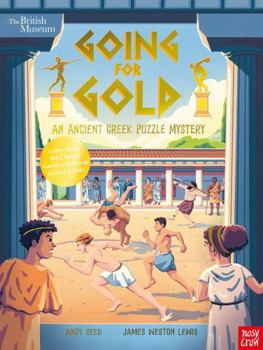 Hardcover British Museum: Going for Gold (an Ancient Greek Puzzle Mystery) Book
