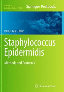 Paperback Staphylococcus Epidermidis: Methods and Protocols Book