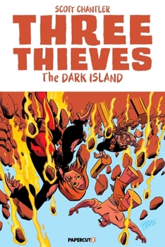 Paperback Three Thieves Vol. 6: The Dark Island Book