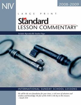 Paperback NIV Standard Lesson Commentary: International Sunday School Lessons [Large Print] Book