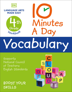 Paperback 10 Minutes a Day Vocabulary, 4th Grade Book