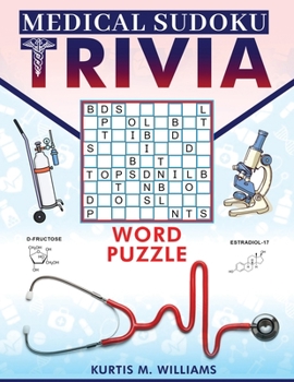 Paperback Medical Sudoku Trivia Word Puzzles Book