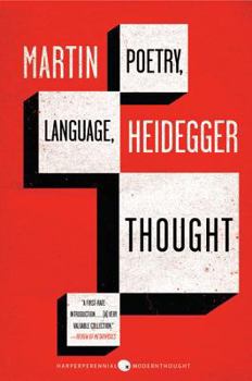 Paperback Poetry, Language, Thought Book