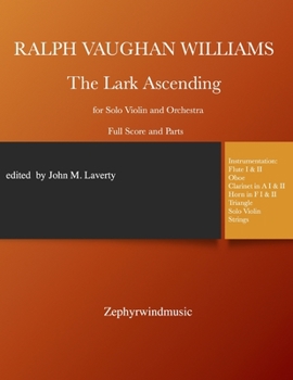 Paperback The Lark Ascending: Solo Violin and Orchestra Book