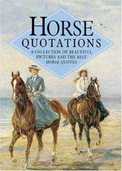 Hardcover Horse Quotations Book