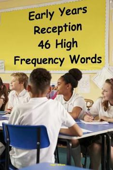 Paperback Early Years Reception - 46 High Frequency Words Book