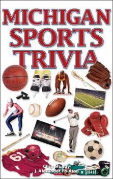 Paperback Michigan Sports Trivia Book
