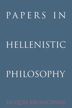Paperback Papers in Hellenistic Philosophy Book