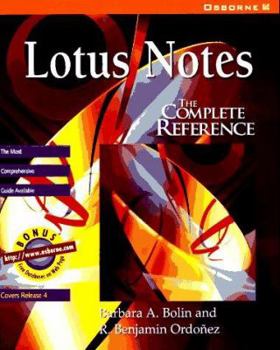 Paperback Lotus Notes 4: Complete Reference Book