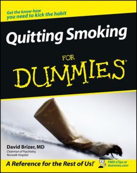 Paperback Quitting Smoking for Dummies Book