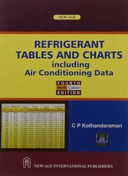 Paperback Refrigerant Tables and Charts including Air Conditioning Data Book