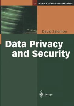 Paperback Data Privacy and Security Book