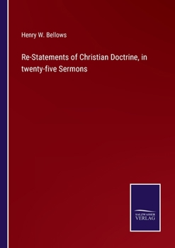 Paperback Re-Statements of Christian Doctrine, in twenty-five Sermons Book