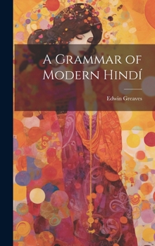 Hardcover A Grammar of Modern Hindí Book