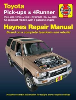Paperback Toyota Pick-Ups 1979-95 & 4Runner 1984-95 Book