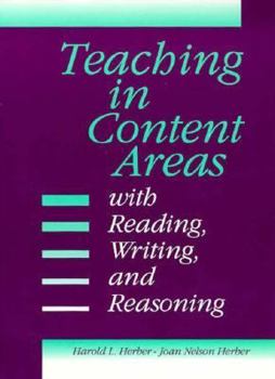 Hardcover Teaching in Content Areas With Reading, Writing, and Reasoning Book