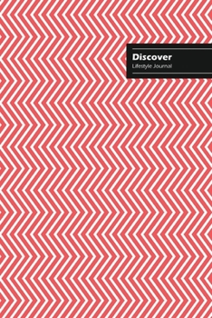 Paperback Discover Lifestyle Journal, Creative Write-in Notebook, Dotted Lines, Wide Ruled, Medium Size (A5) 6 x 9 Inch (Pink) Book