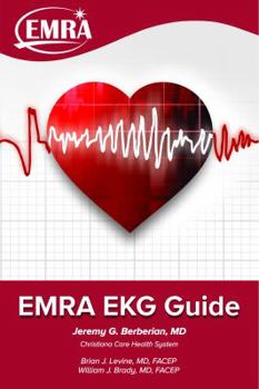 Perfect Paperback EMRA EKG Guide Book