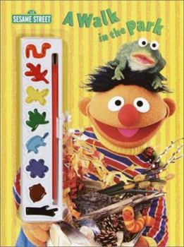 Paperback A Walk in the Park (Sesame Street) (Paint Box Book) Book