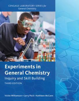 Paperback Experiments in General Chemistry: Inquiry and Skill Building Book