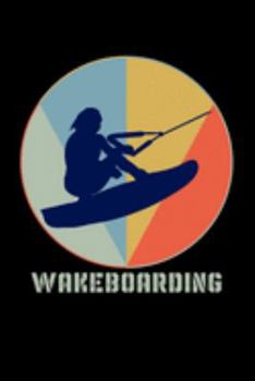 Paperback Wakeboarding: Lined A5 Notebook for Sea Journal Book