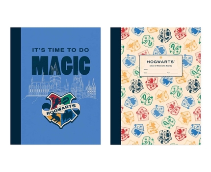Harry Potter: Hogwarts Composition Notebook Set (Set of 2)