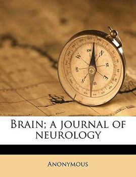 Paperback Brain; a journal of neurology Volume 36 Book