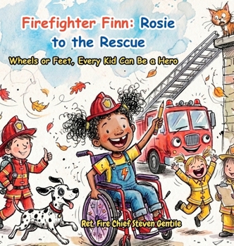 Hardcover Firefighter Finn: Wheels or Feet, Every Kid Can Be a Hero Book