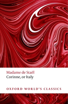 Paperback Corinne, or Italy Book