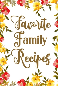 Paperback Favorite Family Recipes Book